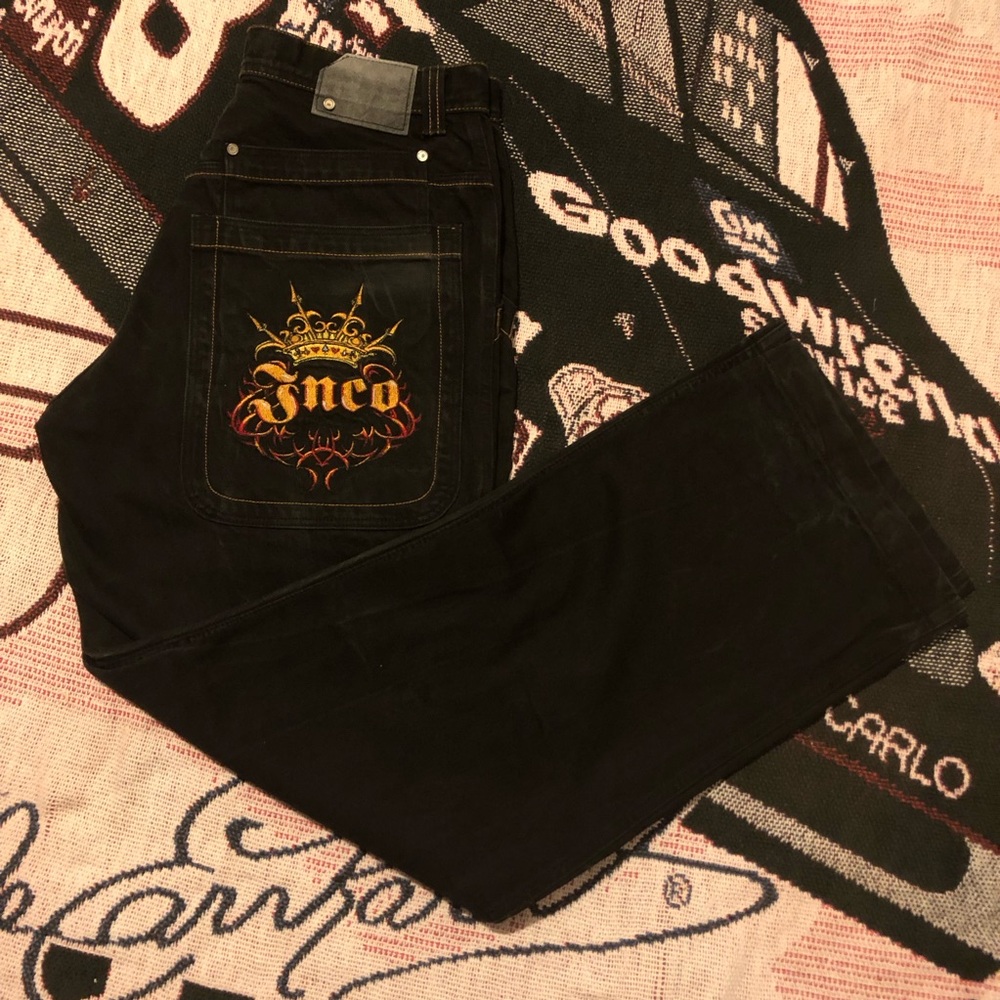 JNCO jeans Royal crown wide leg baggy